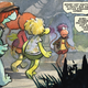 The Fraggles searching for their friend.